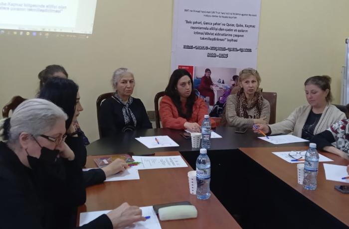 Seminar about inadequate perception issues and violence against women and girls with disabilities and importance of supporting them by their communities was held in Baku on February 3-4, 2023.