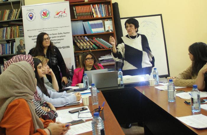 The "Disabled Women's Society" Public Union continues to hold seminars                                                                  in Baku.