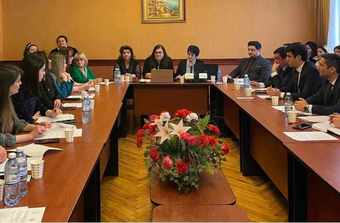 First round table was held in Ganja city within the project “Improving access of women and girls with disabilities to public services in Baku, Ganja, and Guba-Khachmaz region” 