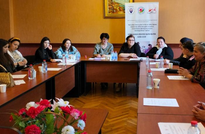 Second seminar was held in Ganja city within the project “Improving access of women and girls with disabilities to public services in Baku, Ganja, and Guba-Khachmaz region” 