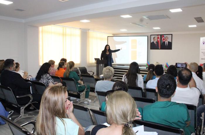 With the support of the successful project of "Disabled Women's Society" Public Union, the next training was organized in Baku Rehabilitation Center.