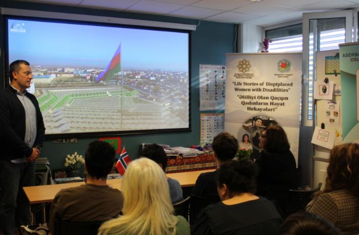 Osloda “Əlilliyi olan qaçqın qadınların həyat hekayələri” adlı videoçarxın təqdimatı keçirilib