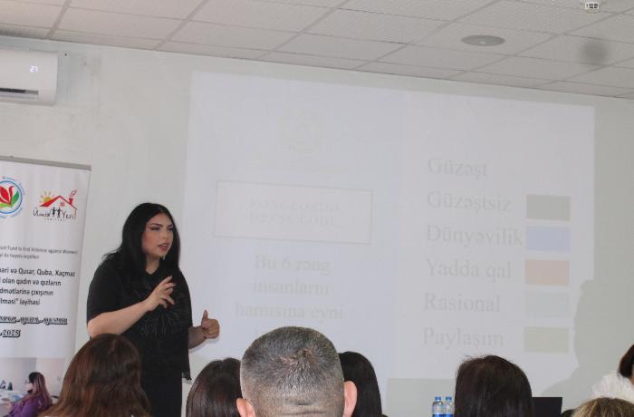 Əlil Qadınlar Cəmiyyətinin təşəbbüsü ilə Bakıda növbəti təlim təşkil olundu