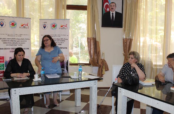 Ağstafada Əlilliyi Olan Qadın və Qızların Sosial Problemlərinə Həsr Olunmuş Dəyirmi Masa Keçirildi